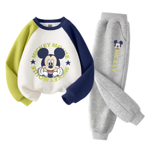 Disney Kids Casual Sportswear Crew Neck Moderate