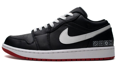 Jordan Air Jordan 1 Shooting Stars Slip Resistant Abrasion Resistant Low top Vintage Basketball Shoes Unisex