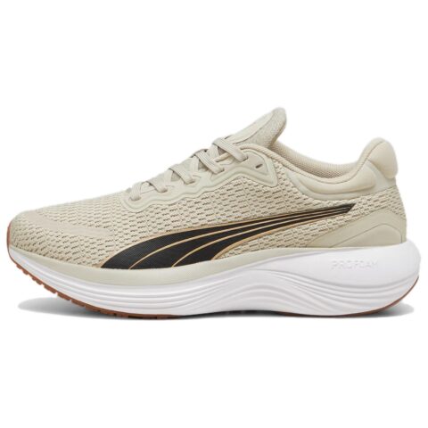 PUMA SCEND PRO Abrasion Resistant Abrasion Resistant Low top Running Shoes Men’s Ecru