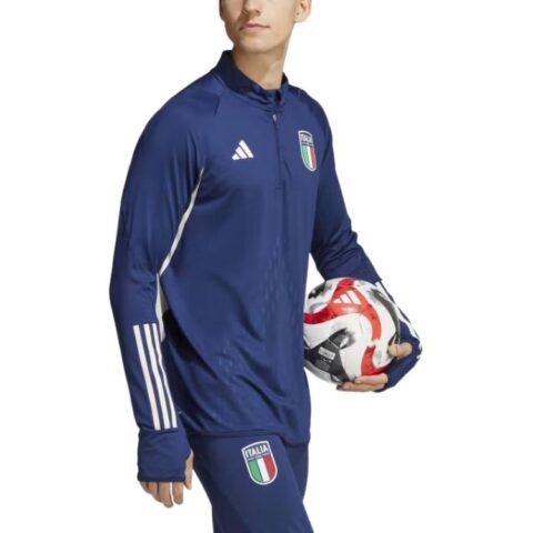 Adidas ITALIEN TIRO 23 PRO OBERTEIL Soccer Jersey Team Italy Men’s Dark Blue