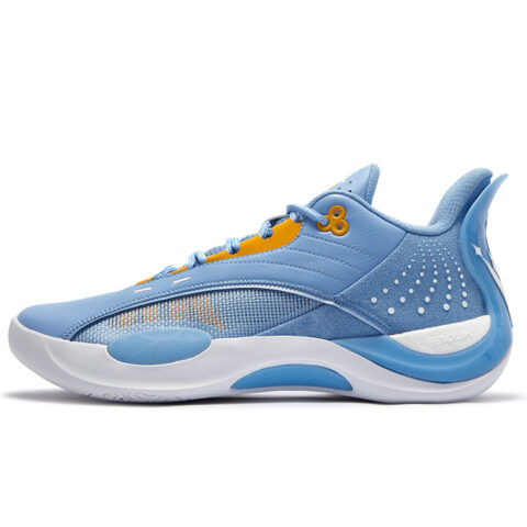 361° Cushioning Slip Resistant Abrasion Resistant Low top Basketball Shoes Men’s Blue