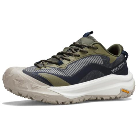 HUMTTO Slip Resistant Abrasion Resistant Low top Outdoor Shoes Men’s Khaki Green