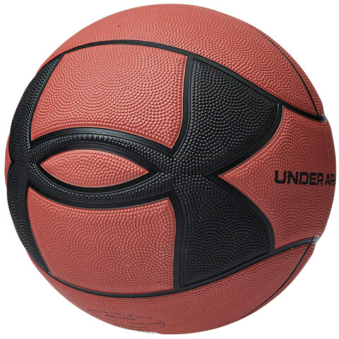 Under Armour Rubber Basketball Black Brown Size 7 Ball Training Competition Unisex