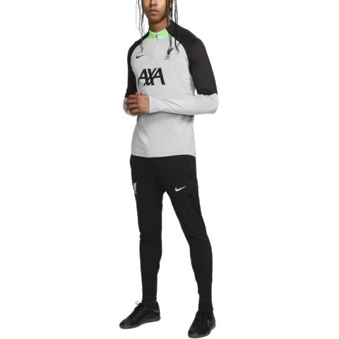 Nike Liverpool Soccer Jerseys Men’s Wolf Gray Moderate Straight Fit