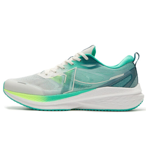XTEP Fabric Low top Casual Running Shoes Men’s White Green