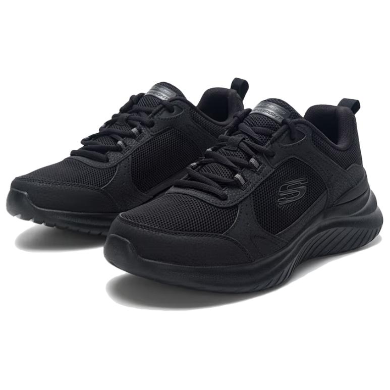 Skechers FLECTION 3.0 Abrasion Resistant Breathable Running Shoes Men’s Black