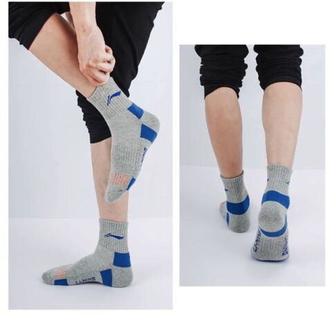 Li Ning Crew Socks Unisex 3 Pack