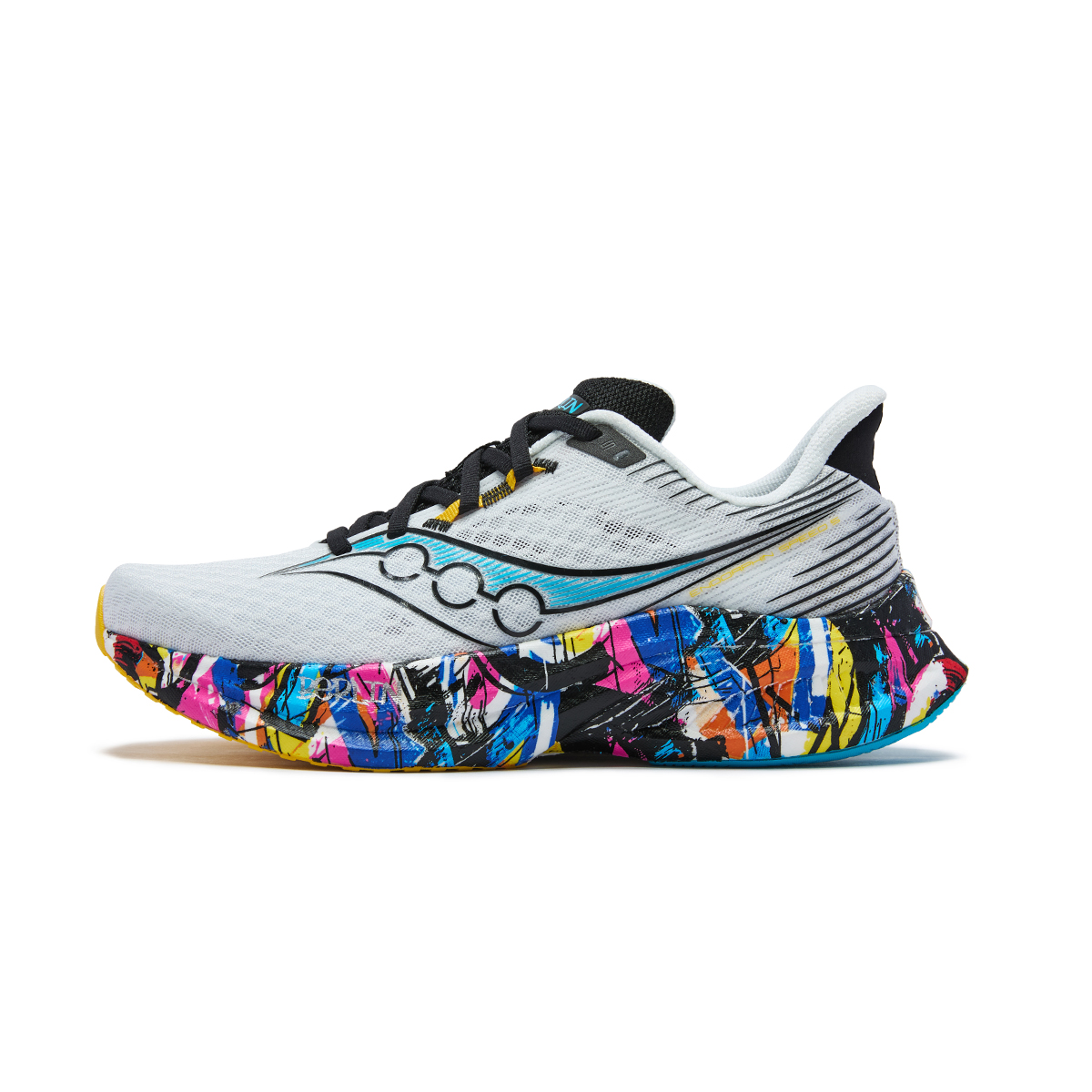 Saucony ENDORPHIN SPEED 5 Lightweight Rebound Training Running Shoes Men’s White Blue Purple