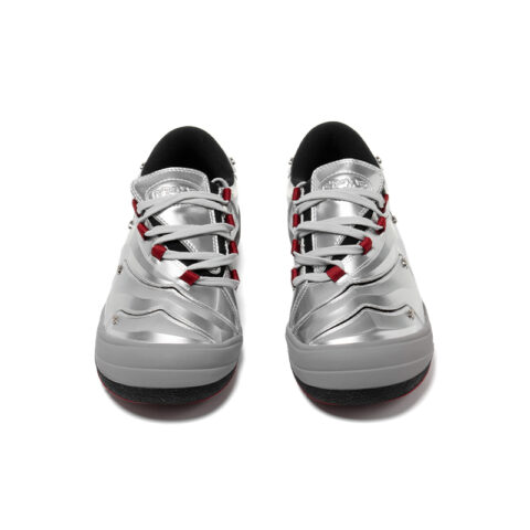 Ocai x BBIMP Slip Resistant And Abrasion Resistant Coverage Soccer Shoes Unisex Silver