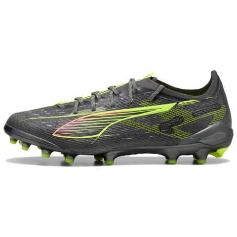 PUMA ULTRA 5 ULTIMATE AG Artificial Ground Soccer Shoes Men’s Silver Yellow