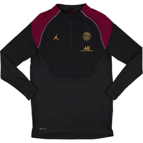 Jordan Paris Saint Germain 2020 21Player Issue Vaporknit Soccer Jersey Unisex Black
