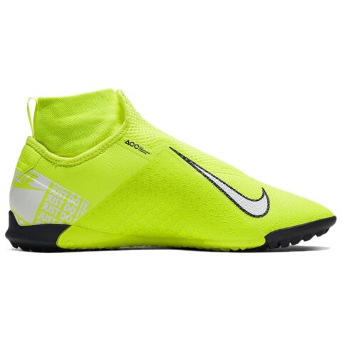 Nike TF Turf Cushioning Slip Resistant Abrasion Resistant Soccer Shoes Unisex Green