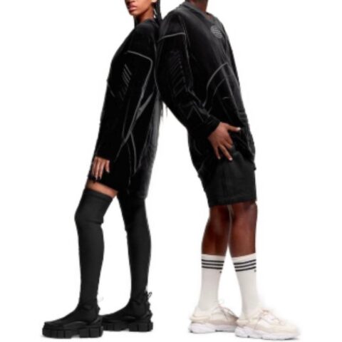 Adidas Originals Soccer Jerseys Unisex Black Moderate Straight Fit