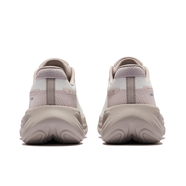 Erke Abrasion Resistant Breathable Low top Casual Running Shoes Women’s Microcrystalline White Angelica Gray