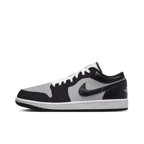 Jordan Air Jordan 1 Cushioning Slip Resistant Low top Vintage Basketball Shoes Men’s Black White