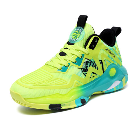 PALATIAL Slip Resistant Abrasion Resistant High top Basketball Shoes Men’s