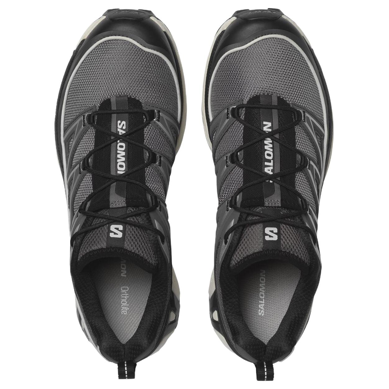 SALOMON XT 6 Low top Outdoor Shoes Unisex Gray Black