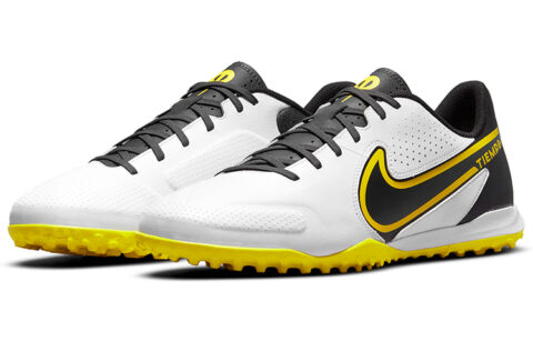 Nike Legend 9 Academy TF Turf Low-Top Soccer Shoes White