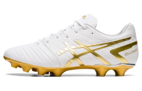 Asics DS Light Wide 'White Rich Gold'