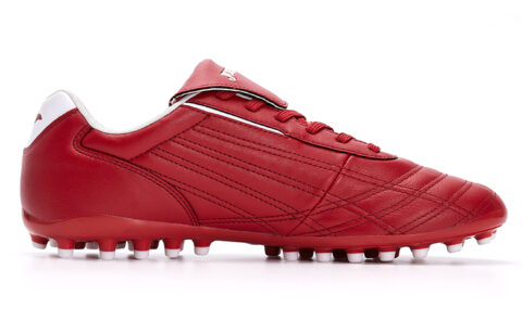 Joma MG Multi Ground Leather Abrasion Resistant, Breathable, Impact Resistant Coverage Soccer Shoes Men’s Red