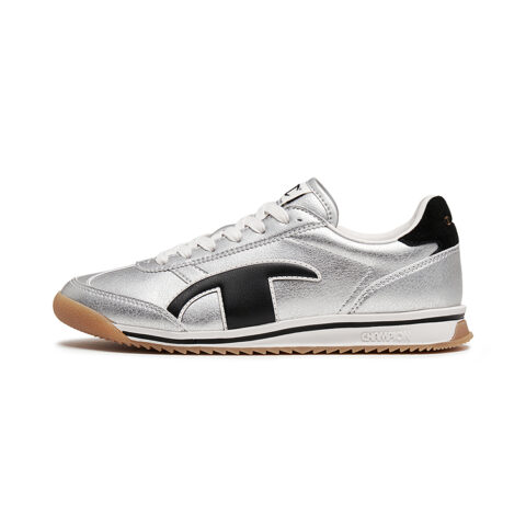 Champion Synthetic Leather Balance Low top Running Shoes Women’s Silver White/Black