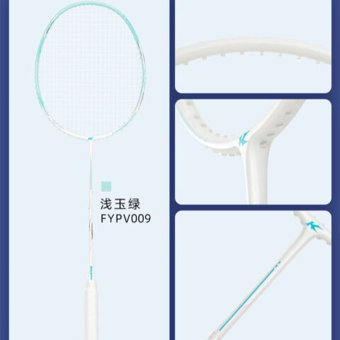 Li Ning x Kason Full Carbon Badminton Rackets Offensive Type Heavy Head, Stiff Shaft Entry level 4U/G5 5U/G6