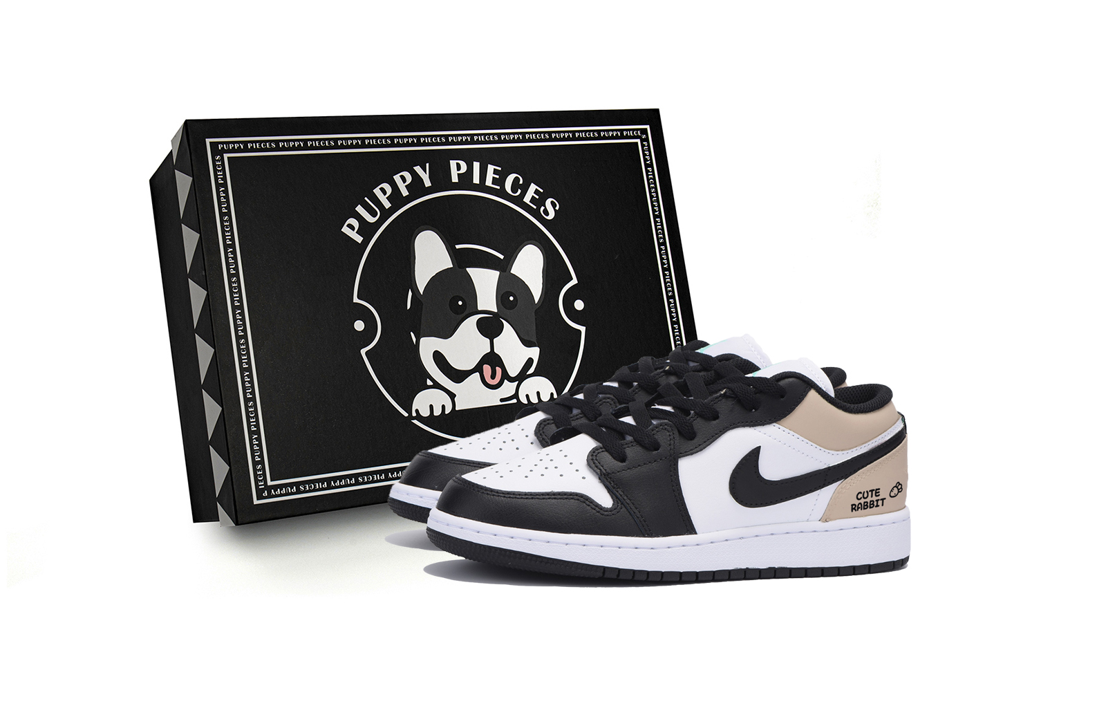 Jordan Air Jordan 1 Vintage Basketball Shoes Men’s Low Top White Brown
