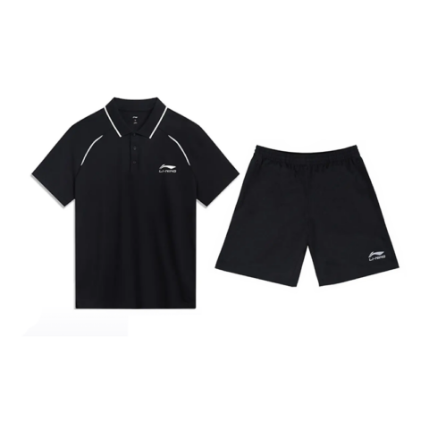 Li Ning Casual Sportswear Unisex Black+Black