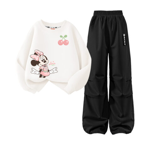 Disney Kids Casual Sportswear Crew Neck Moderate