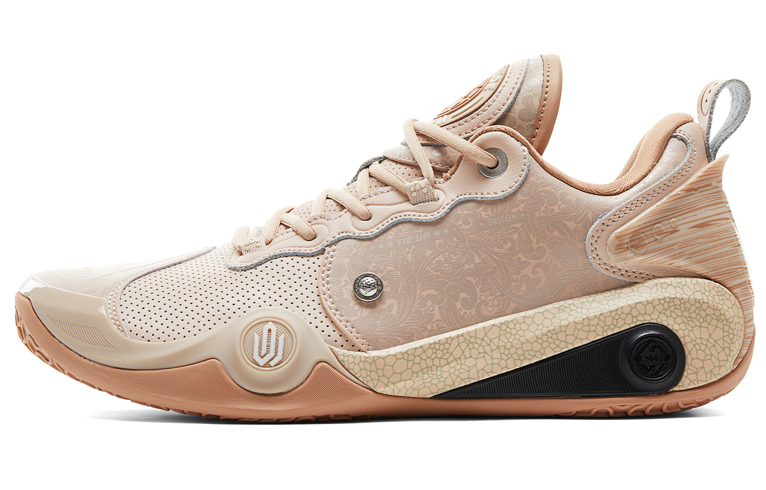 PEAK Andrew Wiggins AW3 Slip Resistant, Abrasion Resistant, Rebound Low top Performance Basketball Shoes Men’s Cookie