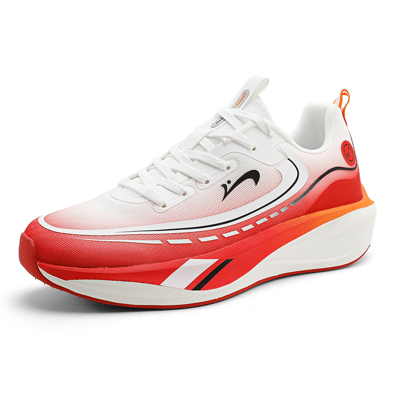 K bird Cushioning Breathable Slip Resistant Low top Casual Racing City Commuting Running Shoes Men’s