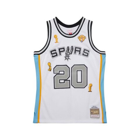 Mitchell Ness 2002 Hardwood Classics Retirement Manu Ginobili San Antonio Spurs «» swingman jersey