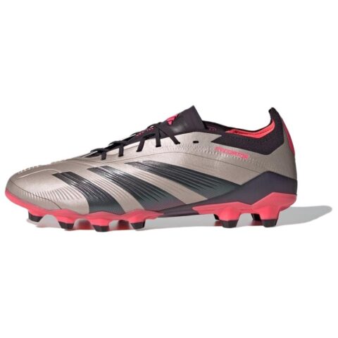 Adidas Predator Elite Low Hg Ag 'Platina Metallic Aurora Black Turbo'