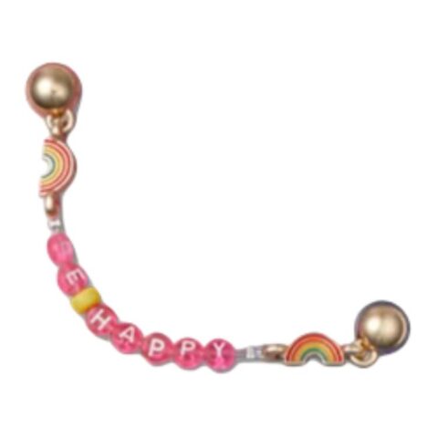 Crocs Acrylic Shoe Accessories Unisex Pink