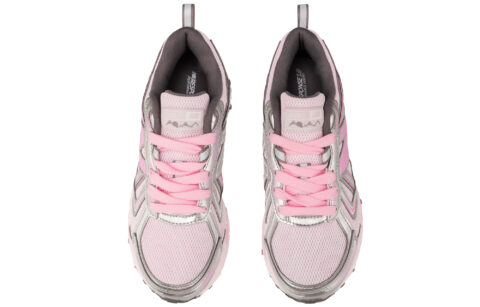 New Balance NB 410 V5 Textile, Artificial Leather Breathable Low top Running Shoes Unisex Pink