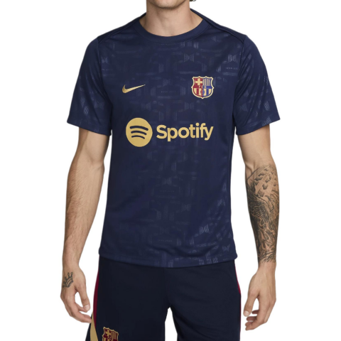 Nike Fc Barcelona Academy Pro Home Men’s Nike Dri-FIT Soccer Pre-Match Short-Sleeve Top