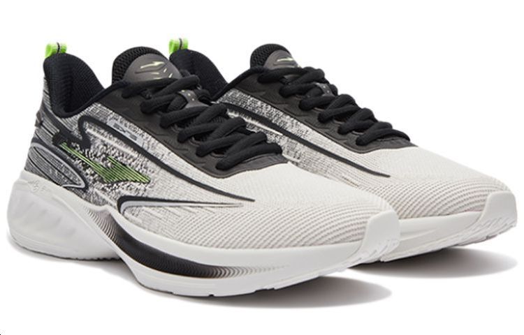 Erke Textile, Synthetic Leather Cushioning Slip Resistant Abrasion Resistant Low top Casual Running Shoes Men’s