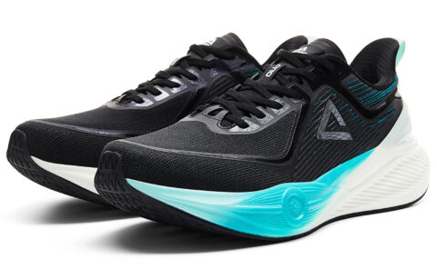 PEAK Taichi 7.0 PRO Cushioning Slip Resistant Abrasion Resistant Low top Casual Running Shoes Men’s Black Green