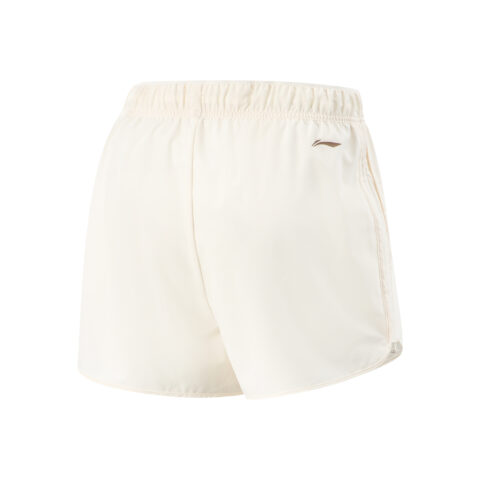 Li Ning Fitness Series Sports Shorts Women’s Ivory
