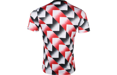 Adidas Manchester United Soccer Jerseys Men’s White Red Black Moderate Straight Fit