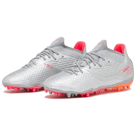DECATHLON Viralto 3 Slip Resistant Abrasion Resistant Slip Resistant Abrasion Resistant Soccer Shoes Men’s Silver