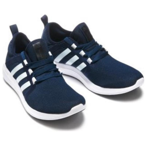 Adidas Bounce Slip Resistant Abrasion Resistant Low top Casual Running Shoes Unisex Navy