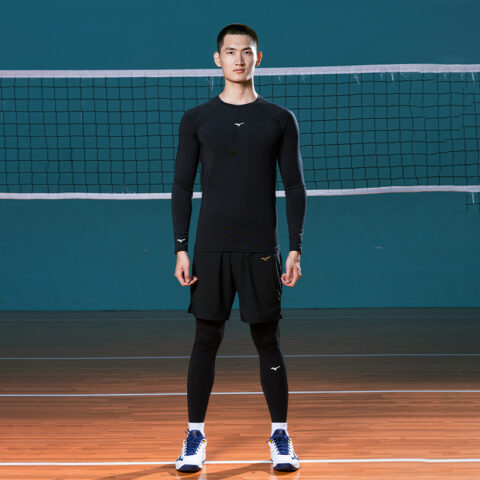 Mizuno Badminton Jersey Unisex Black