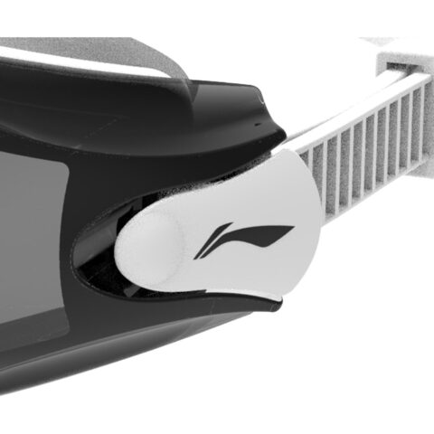 Li Ning Swim Collection Swim Goggles Polycarbonate, Silicone TPU Unisex Black White