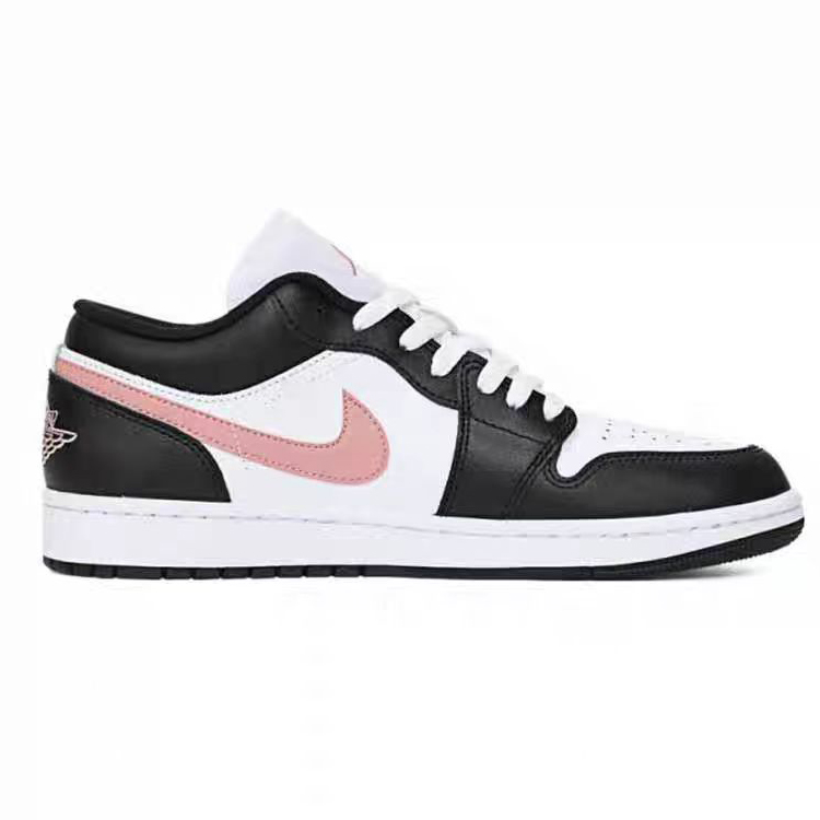 Jordan Air Jordan 1 Vintage Basketball Shoes Unisex Low Top Black/Pink