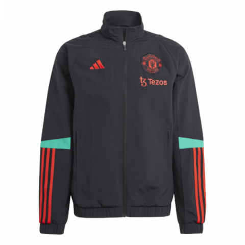 Adidas Manchester United Tiro 23 Presentation Soccer Jersey Unisex Black