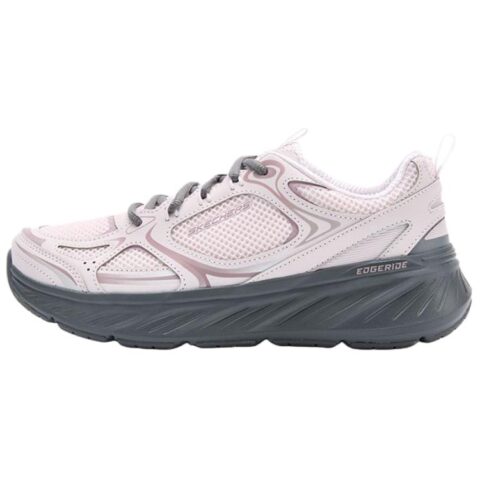 Skechers Edgeride Breathable And Lightweight Low top Running Shoes Women’s Pink Black