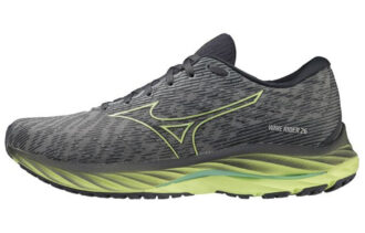Mizuno Wave Rider 26 'Grey Volt Green'