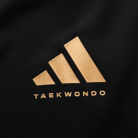 Adidas Taekwondo Casual Sportswear Unisex Black/Gold