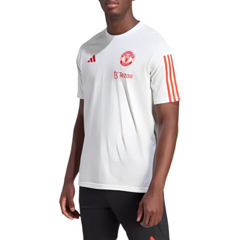Adidas Manchester United Tiro 23 Training T Shirt Soccer Jersey Men’s White